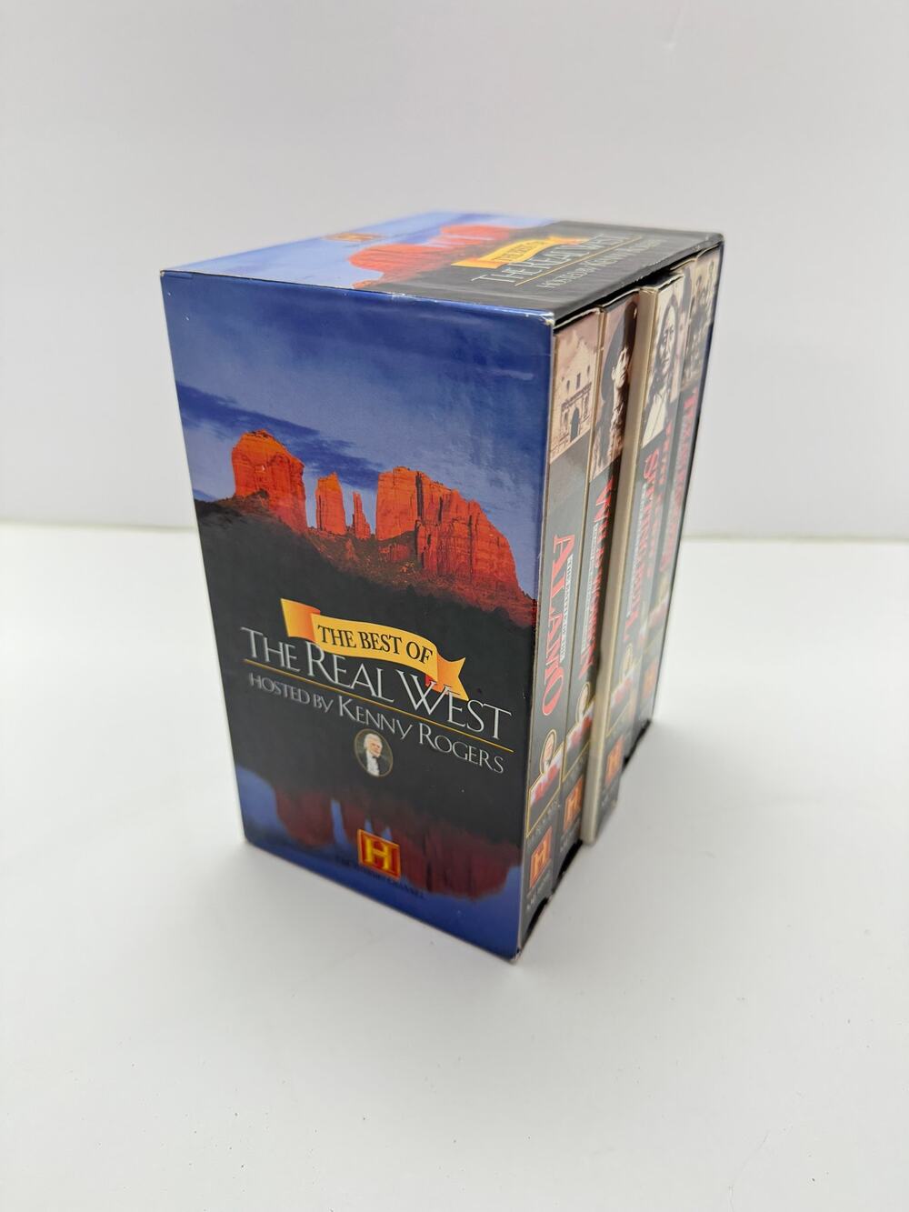 History Channel The Best Of The Real West Kenny Rogers VHS Box Set 5